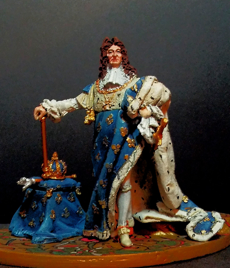 Фигурки: Луи XIV. Король-Солнце. Фигура 54мм., фото #2