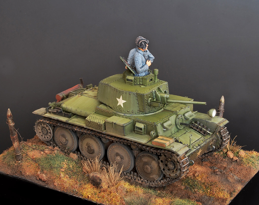 Диорамы и виньетки: PzKpfw 38(t) Ausf.E на службе РККА, фото #10