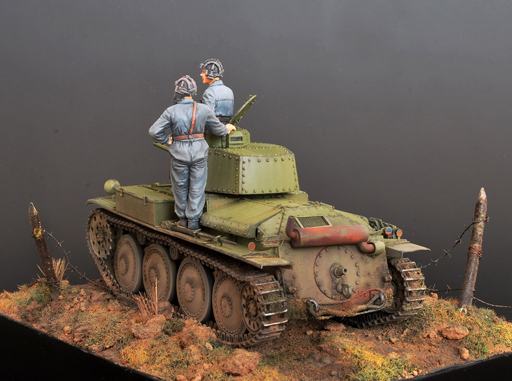 Dioramas and Vignettes: PzKpfw 38(t) Ausf.E at Soviet service, photo #11