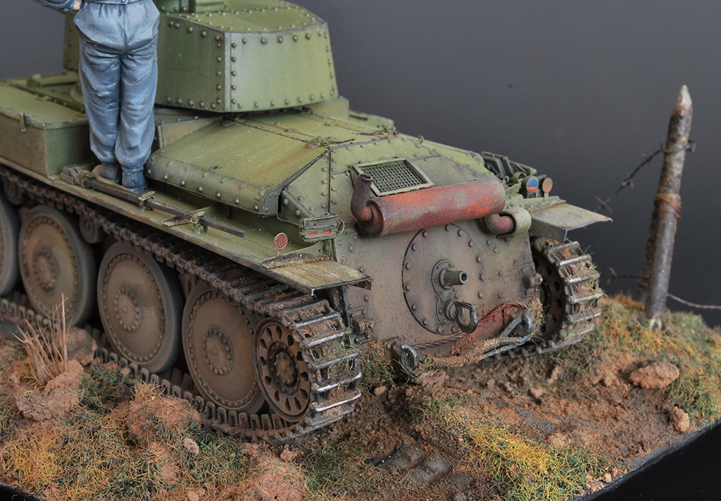 Dioramas and Vignettes: PzKpfw 38(t) Ausf.E at Soviet service, photo #13