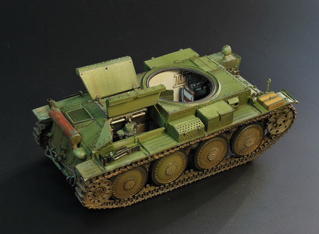 Dioramas and Vignettes: PzKpfw 38(t) Ausf.E at Soviet service, photo #15