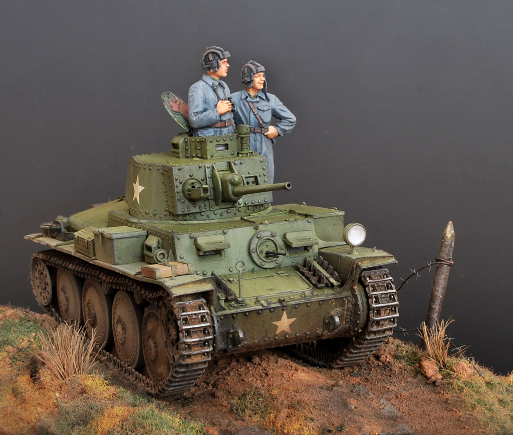 Диорамы и виньетки: PzKpfw 38(t) Ausf.E на службе РККА, фото #2