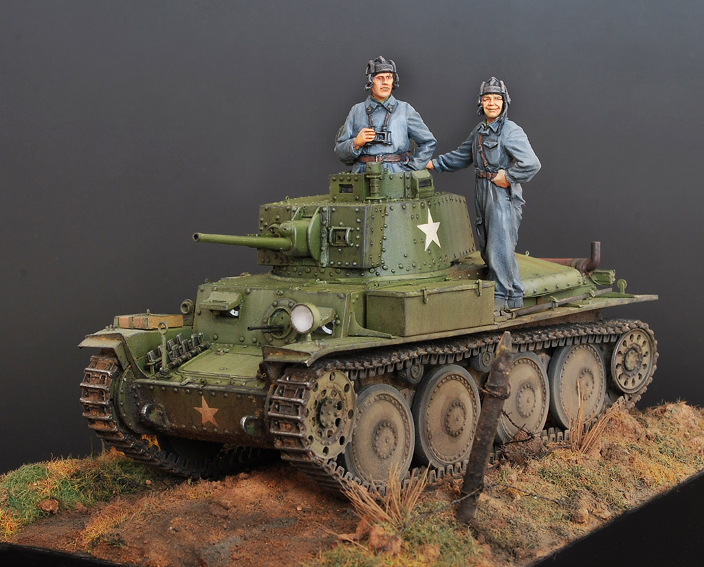 Диорамы и виньетки: PzKpfw 38(t) Ausf.E на службе РККА, фото #3