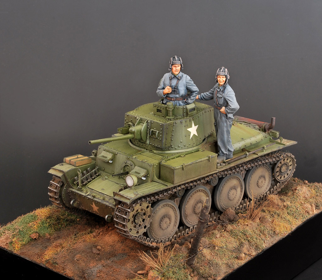 Dioramas and Vignettes: PzKpfw 38(t) Ausf.E at Soviet service, photo #5