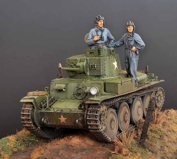 Диорамы и виньетки: PzKpfw 38(t) Ausf.E на службе РККА