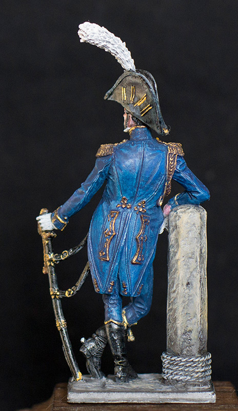 Figures: Marine officer of Emperor's Guard, France, 1807-11, photo #3