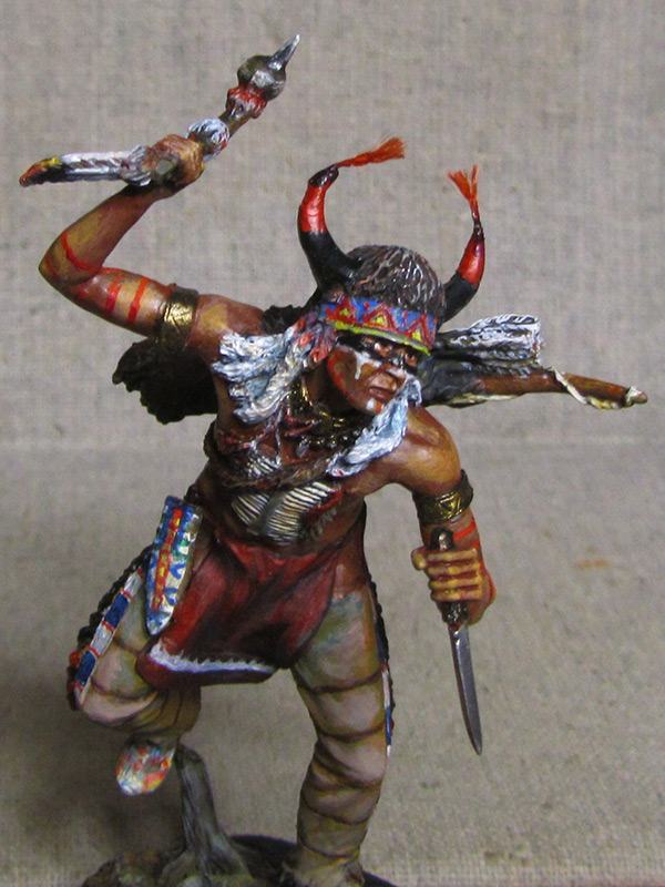 Figures: Sioux warrior, photo #3