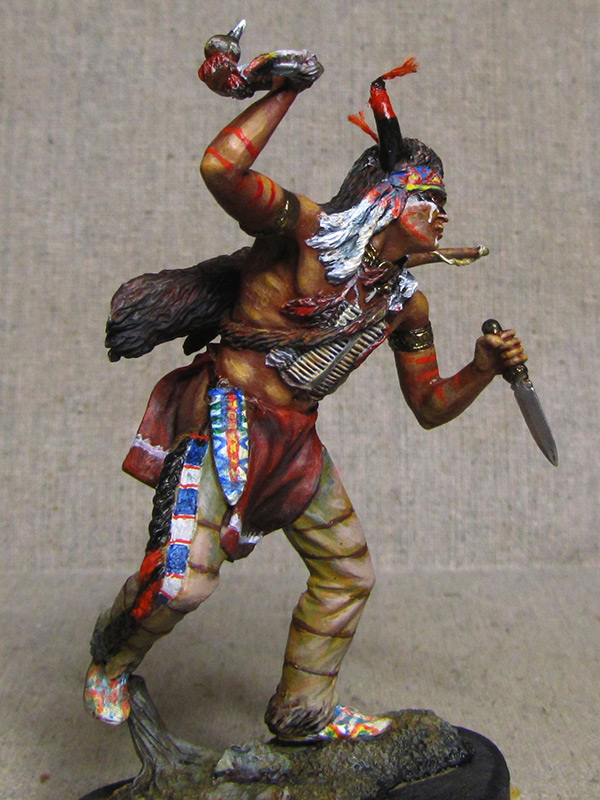 Figures: Sioux warrior, photo #4