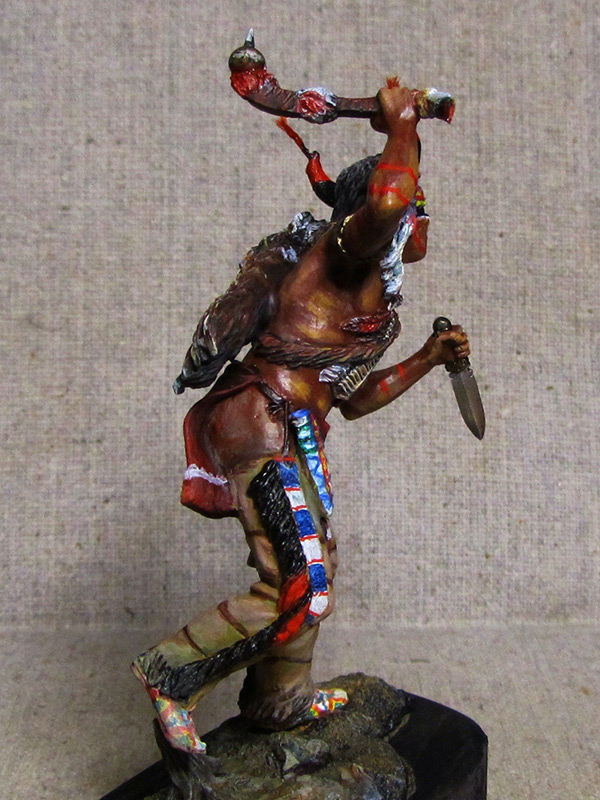 Figures: Sioux warrior, photo #5