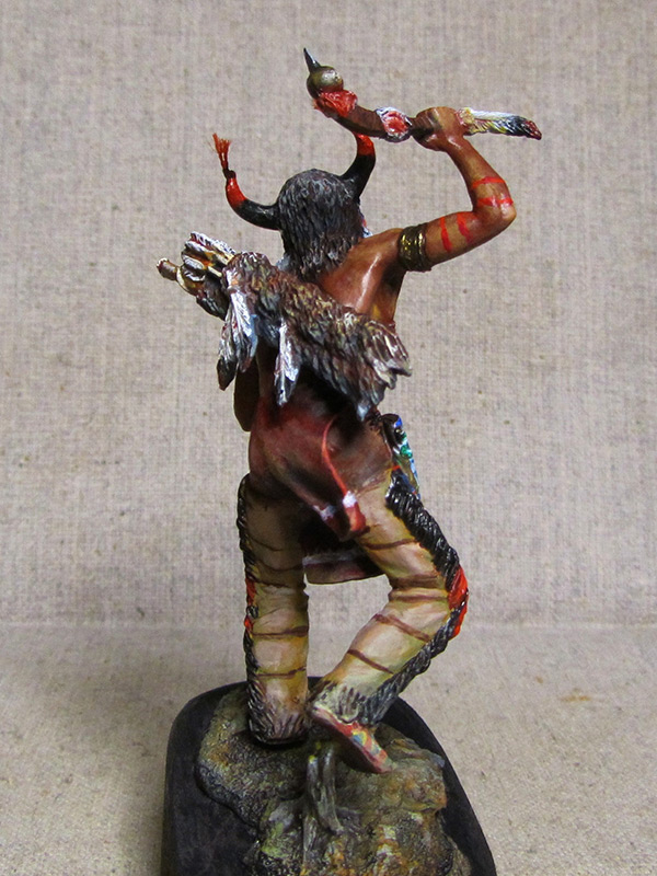Figures: Sioux warrior, photo #6