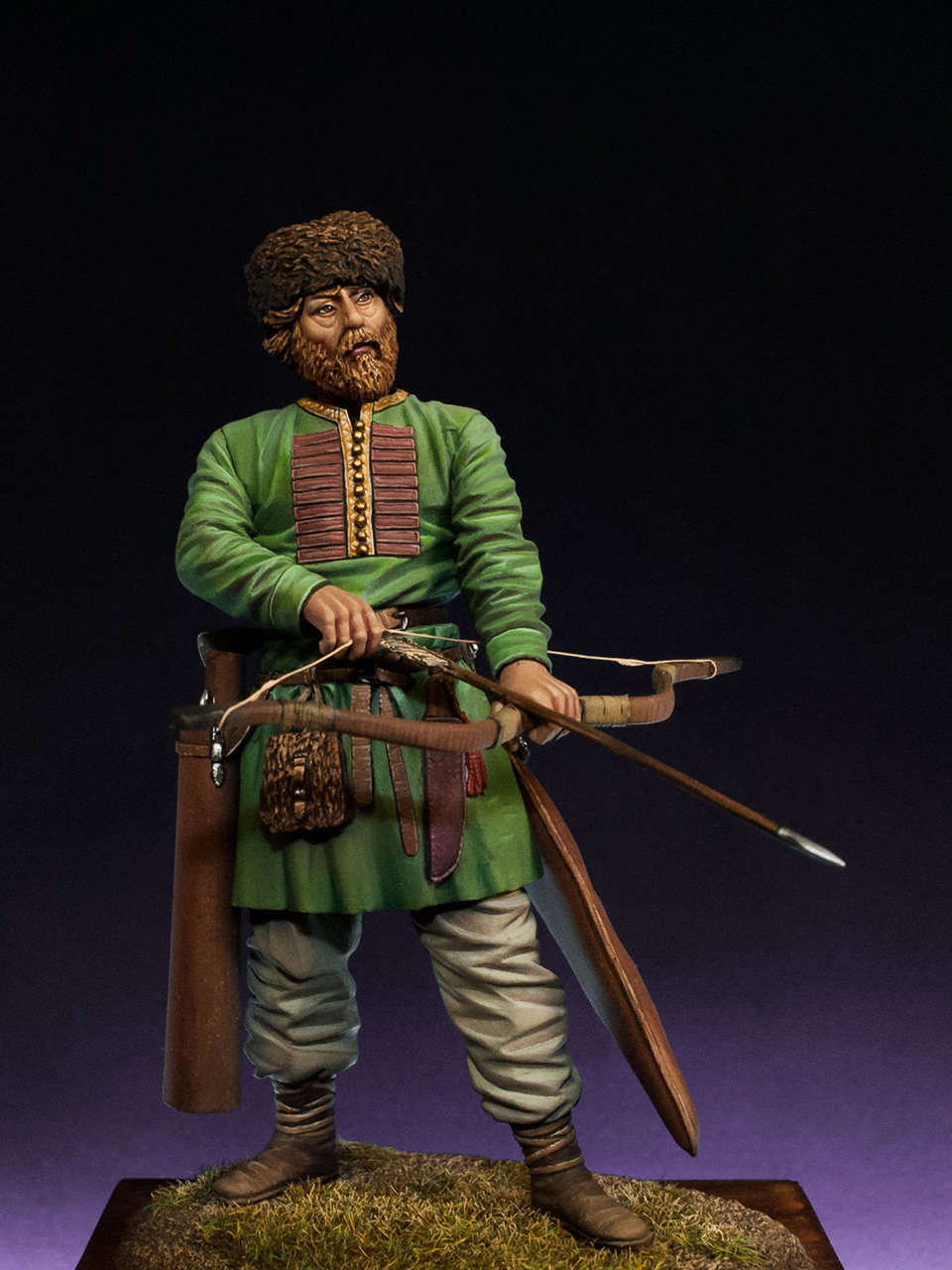 Figures: Russian archer, X cent., photo #2