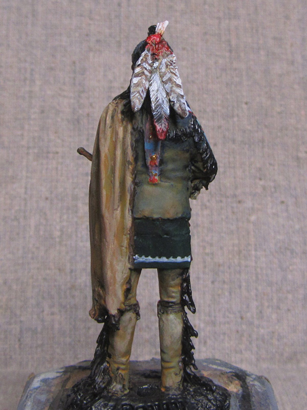 Figures: Blackfoot warrior, photo #7