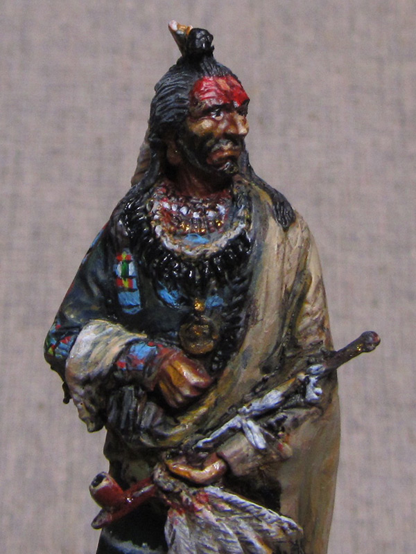 Figures: Blackfoot warrior, photo #9