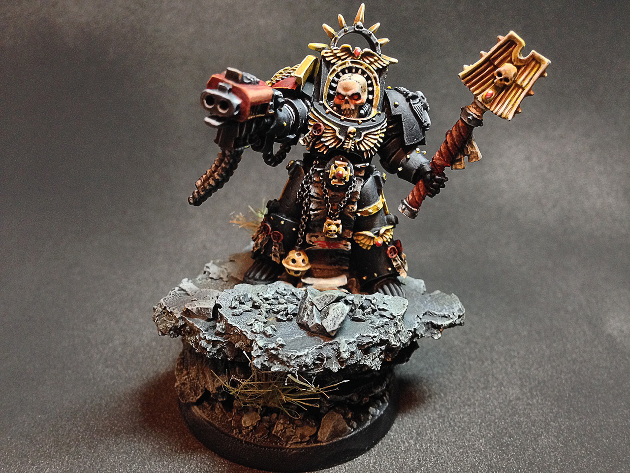 Miscellaneous: Chaplain in terminator armor, photo #1