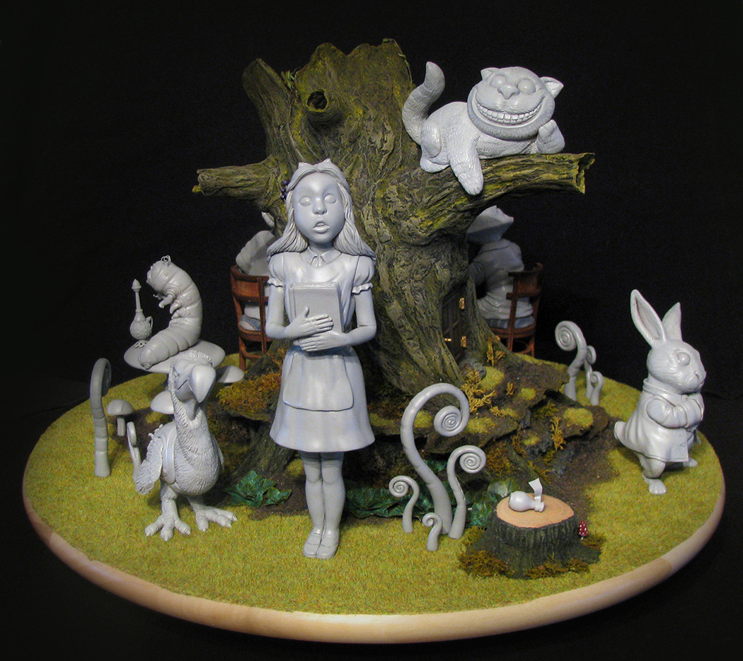 Sculpture: Alice in Wonderland, photo #1