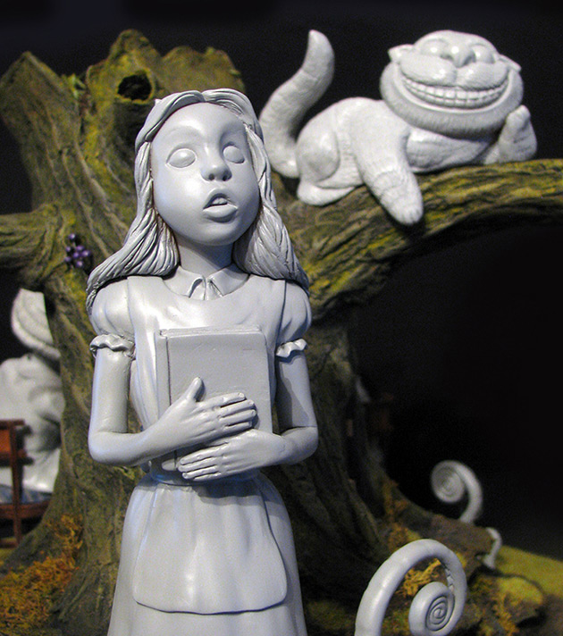 Sculpture: Alice in Wonderland, photo #9