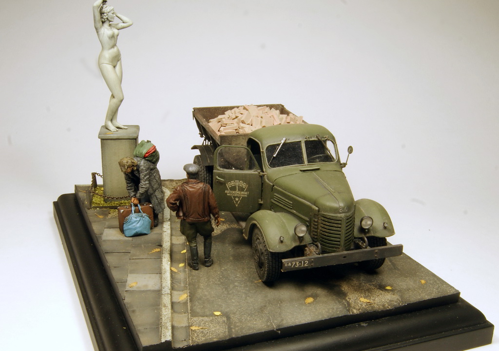 Dioramas and Vignettes: ZiS-MMZ-585. The fellow traveler, photo #4