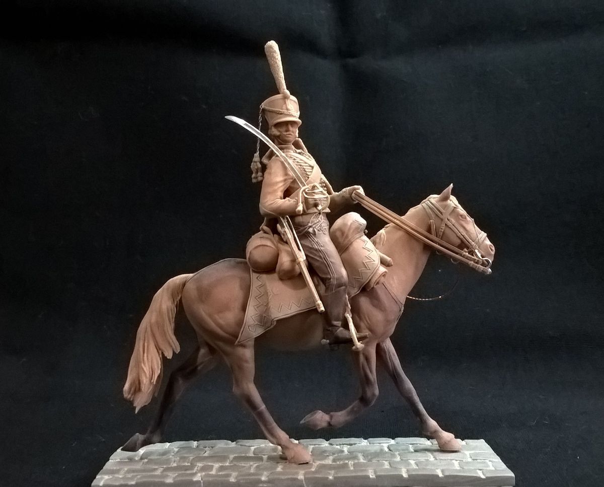 Sculpture: Hussars private, Russia, 1812, photo #2