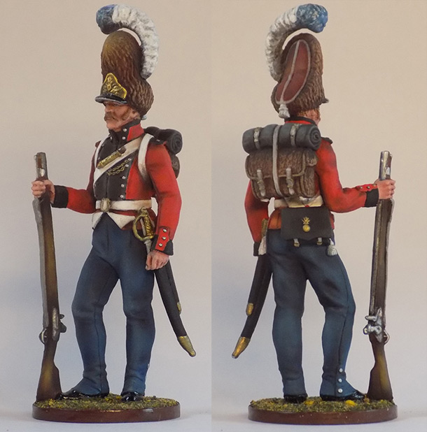 Figures: Grenadier of Oldenburg regt., Denmark, 1807-13