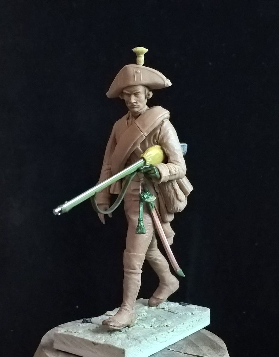 Sculpture: Musketeers private, Russia, 1799, photo #4