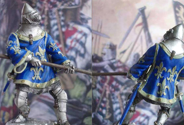 Figures: French Knight, XIV Century