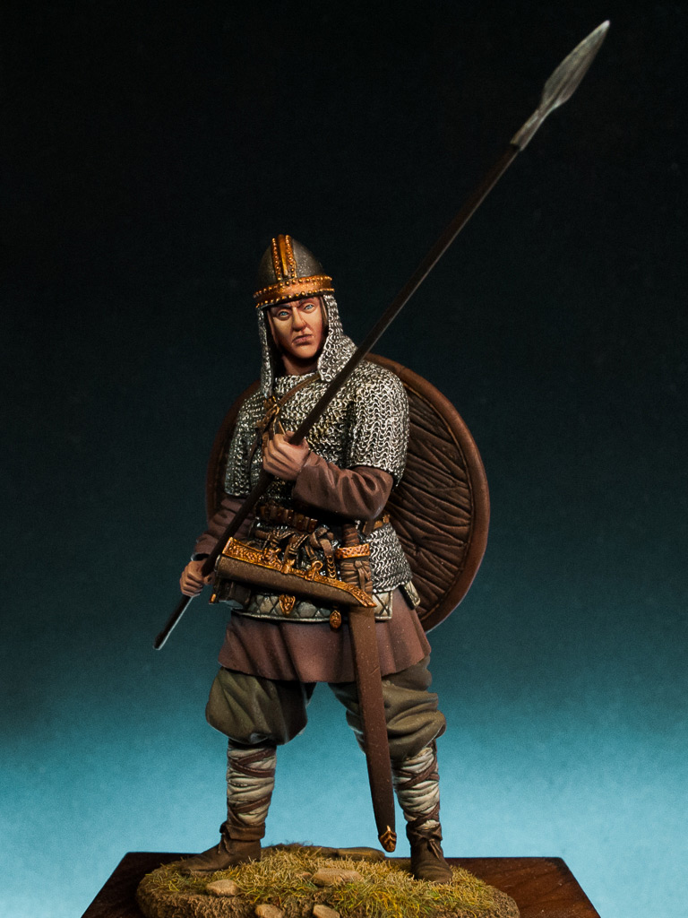 Figures: Russian warrior, X A.D., photo #11