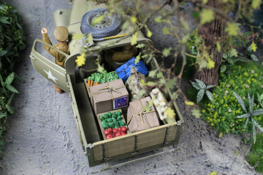 Dioramas and Vignettes: Countryside traffic, photo #11