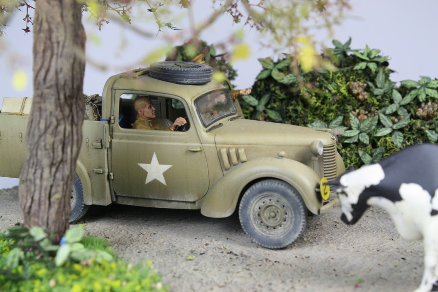 Dioramas and Vignettes: Countryside traffic, photo #8