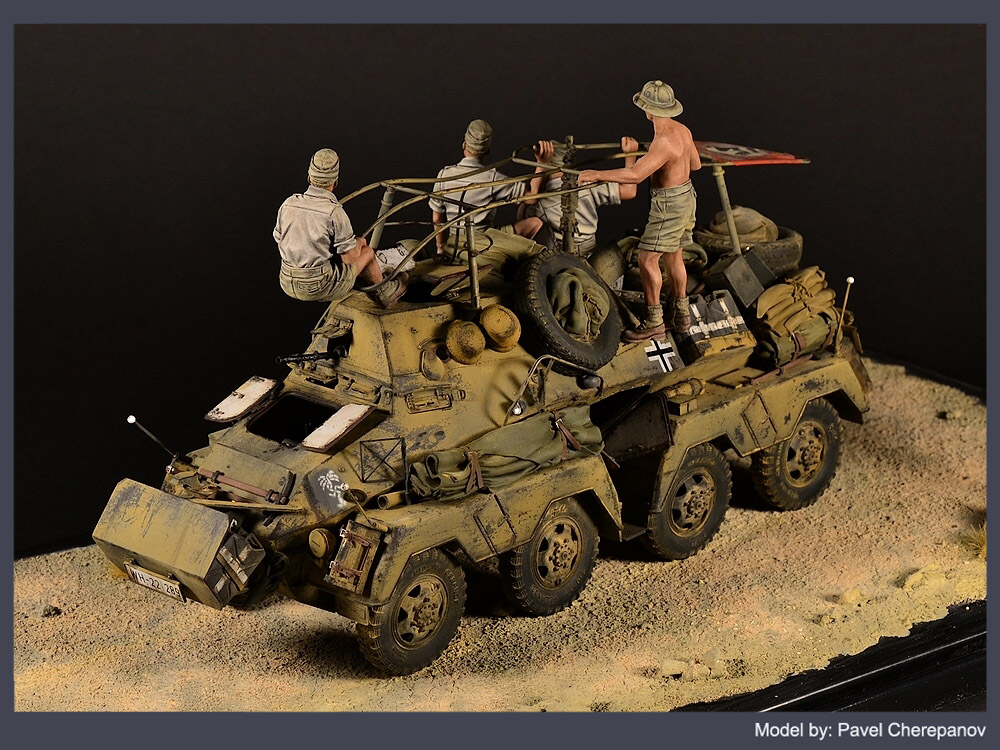 Dioramas and Vignettes: Sd.Kfz. 263 with crew, photo #5