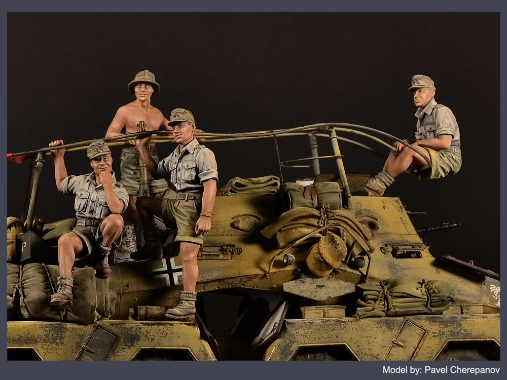 Dioramas and Vignettes: Sd.Kfz. 263 with crew, photo #6