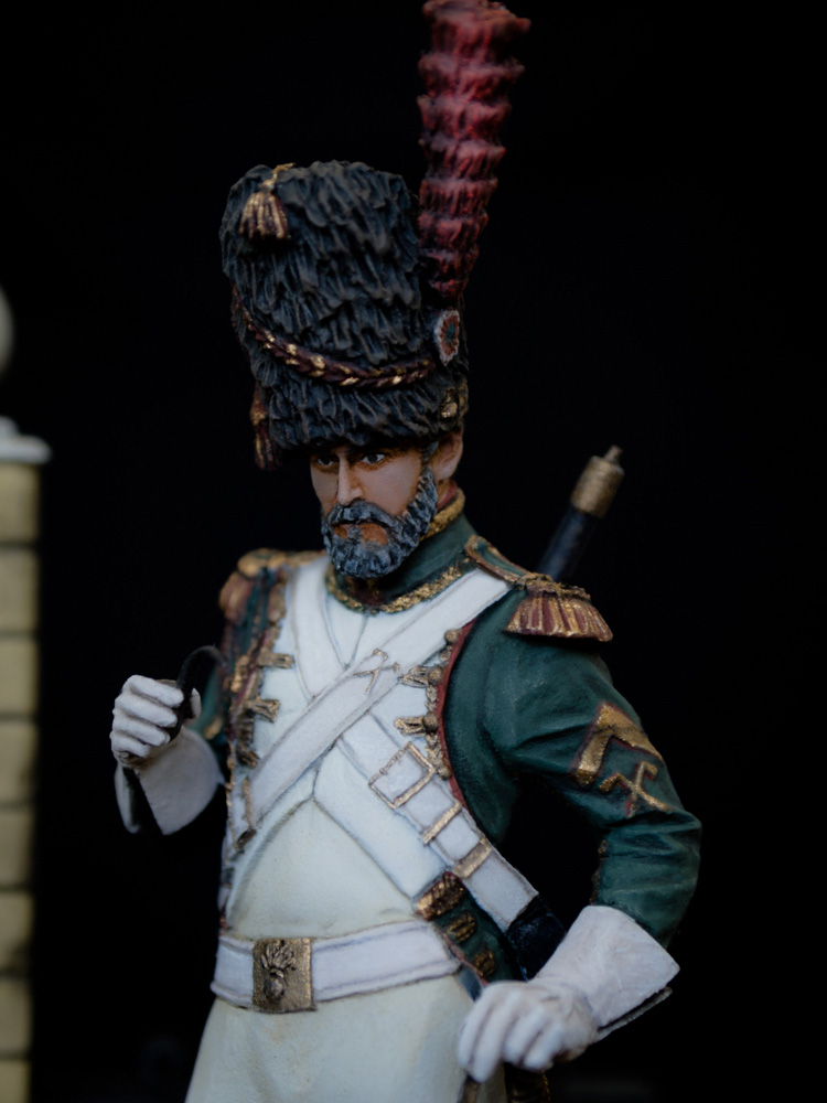 Figures: Guard dragoons pioneer, France, 1812, photo #5