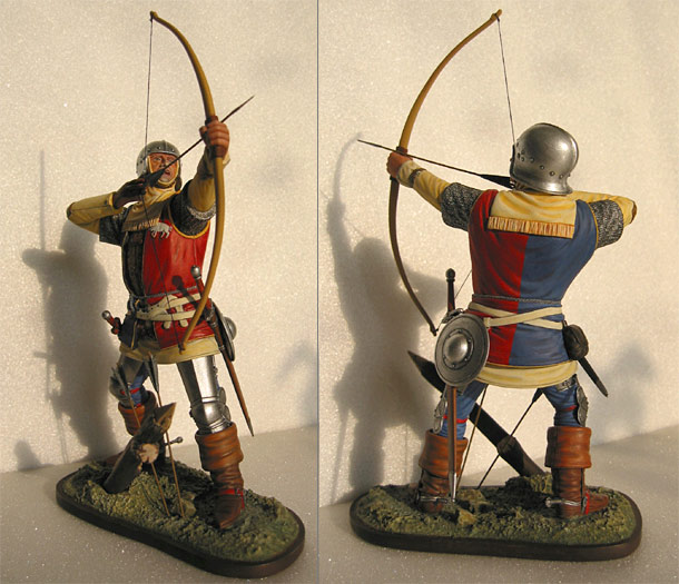 Figures: Jerry of Hookton in battle of Bosworth 1485