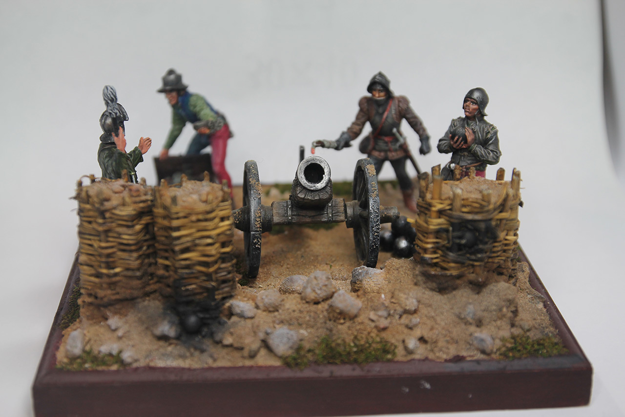 Dioramas and Vignettes: Medieval artillery, photo #1