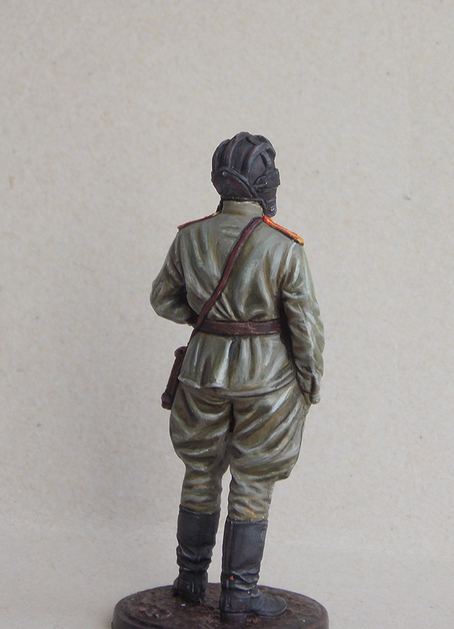 Figures: Guards major, tank batallion commander, 1945, photo #4