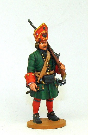 Figures: Russian grenadiers, Great northern war, photo #16
