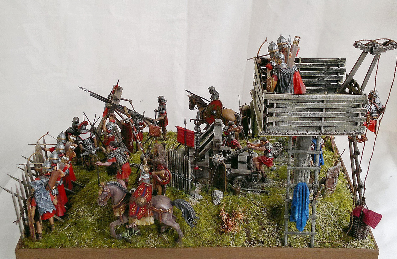 Dioramas and Vignettes: Roman battle position, photo #10