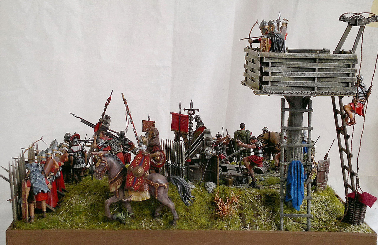 Dioramas and Vignettes: Roman battle position, photo #9