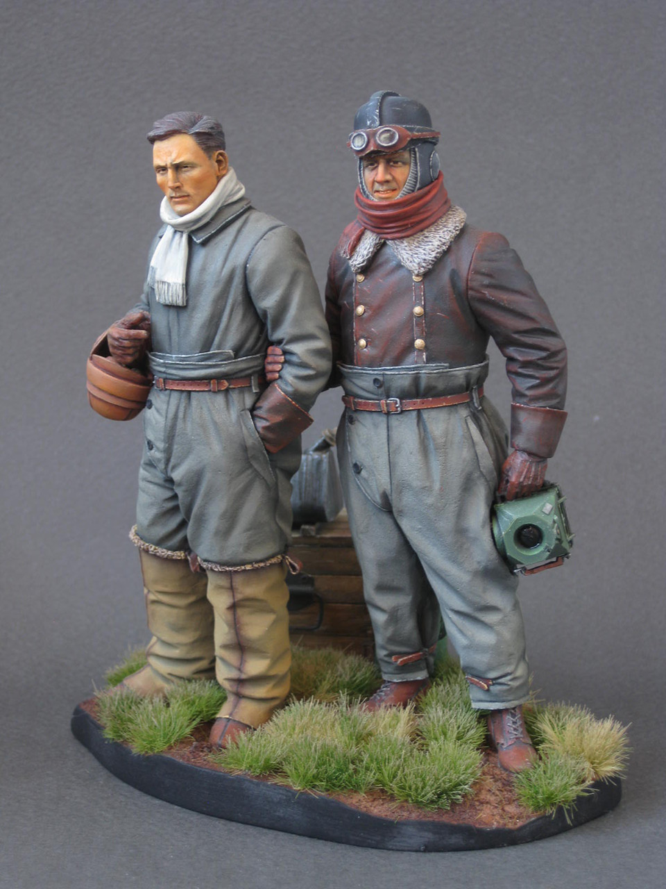 Figures: German aviators, WWI, photo #2
