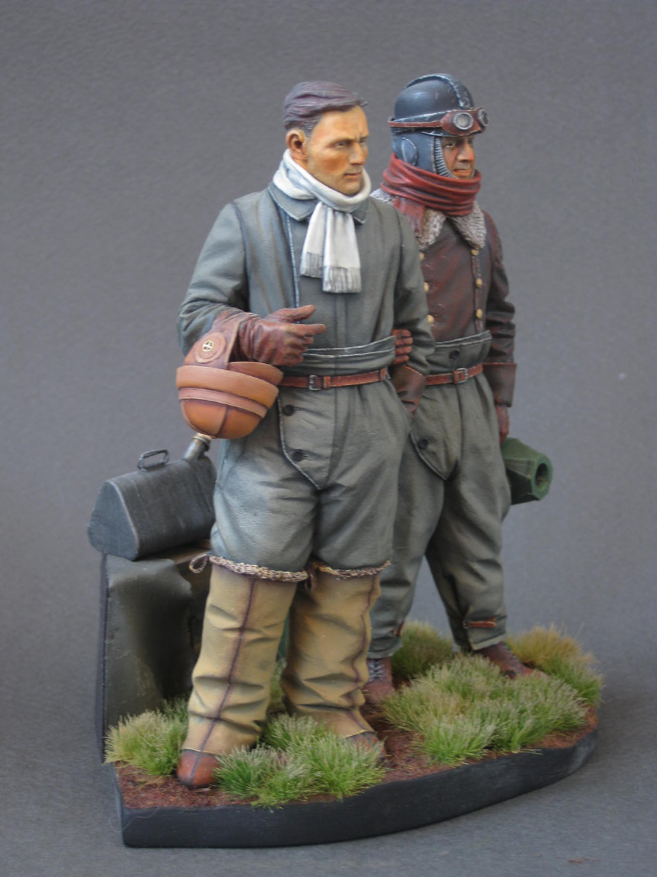 Figures: German aviators, WWI, photo #8