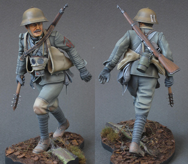 Figures: Austrian - Hungarian stormtrooper, 1917