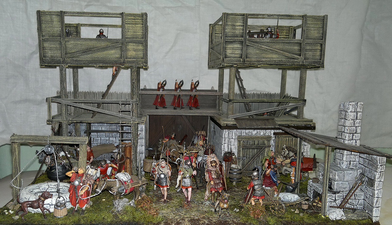 Dioramas and Vignettes: Arrival of replenishment to the frontier of Limes Germanicus, photo #1
