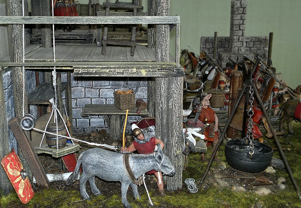 Dioramas and Vignettes: Arrival of replenishment to the frontier of Limes Germanicus, photo #10