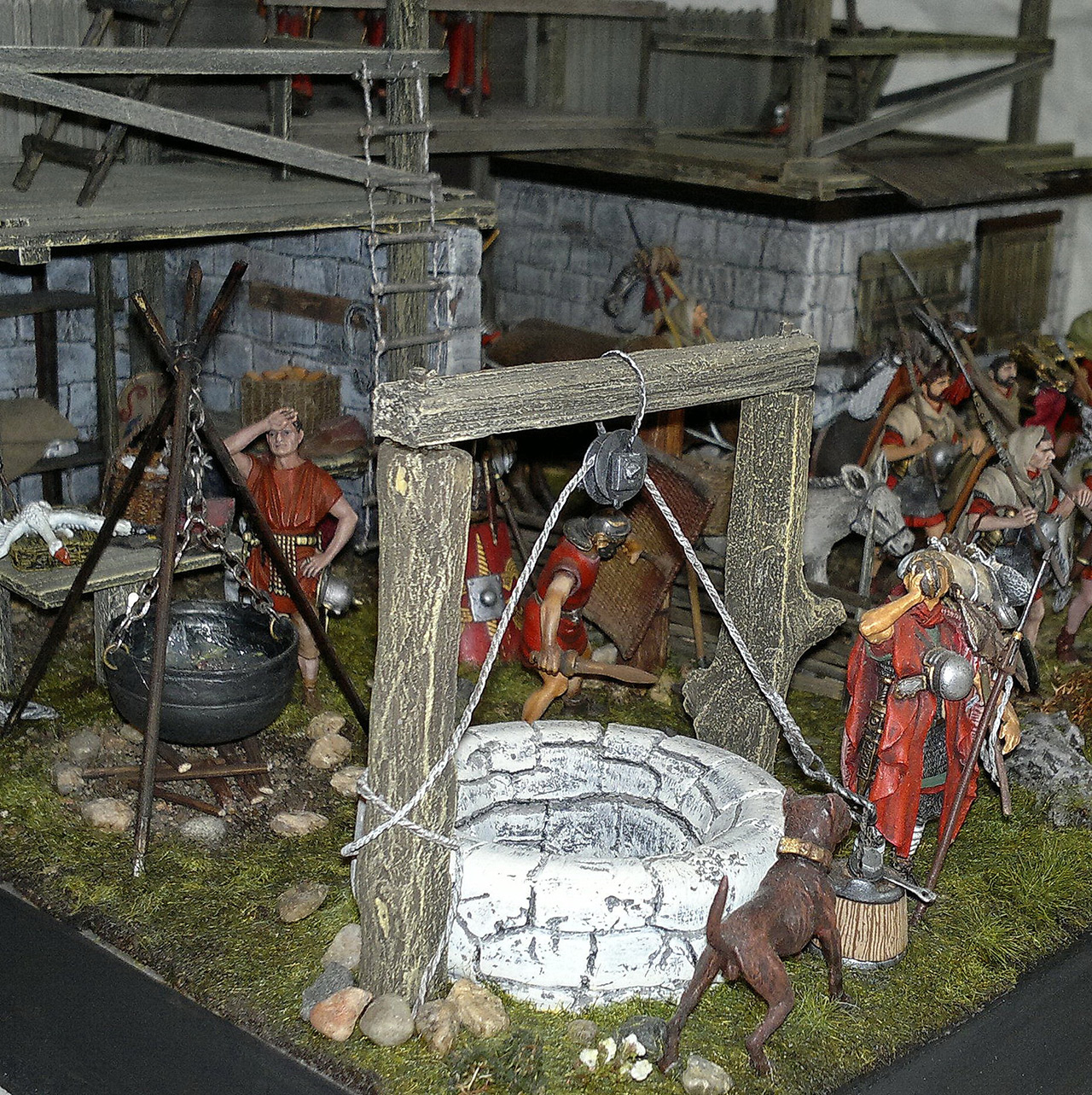 Dioramas and Vignettes: Arrival of replenishment to the frontier of Limes Germanicus, photo #7