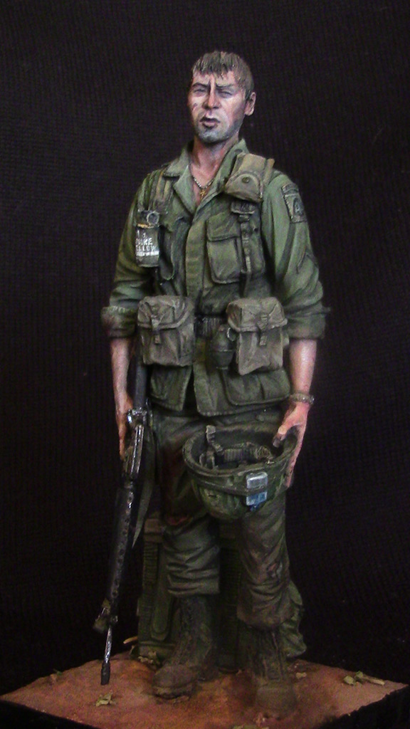 Figures: Trooper of 82nd airborne div., Vietnam, 1970, photo #1