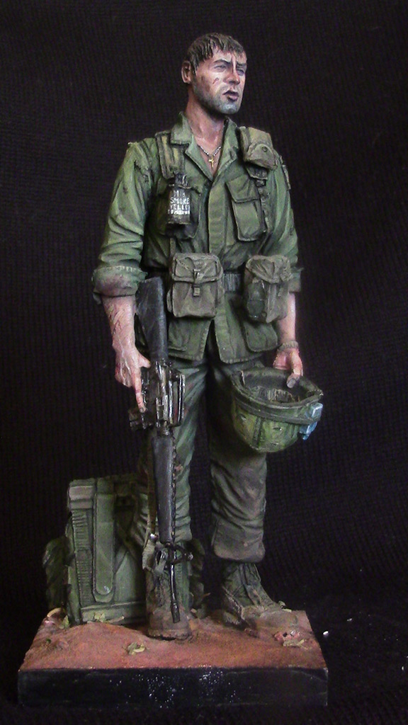 Figures: Trooper of 82nd airborne div., Vietnam, 1970, photo #2