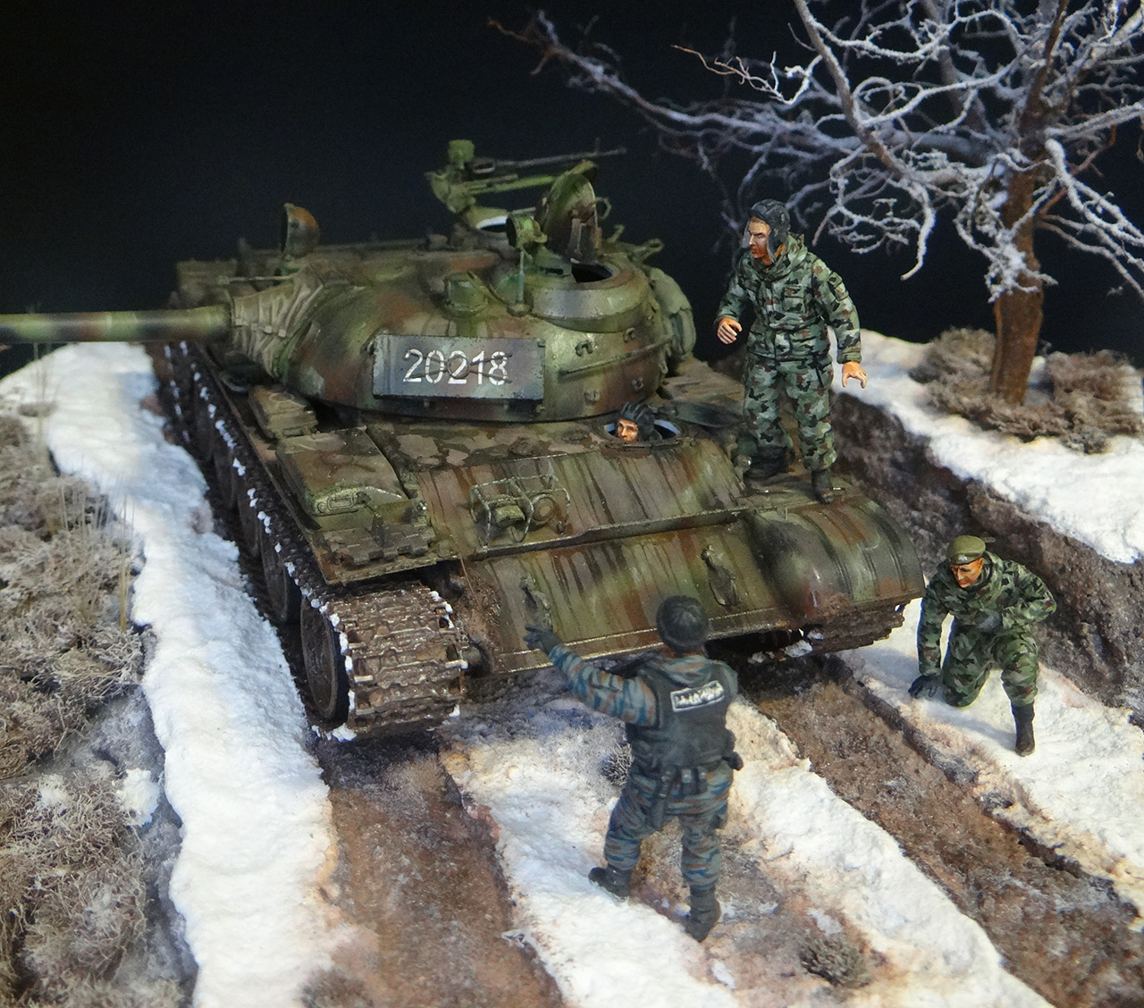 Dioramas and Vignettes: T-55A, photo #3