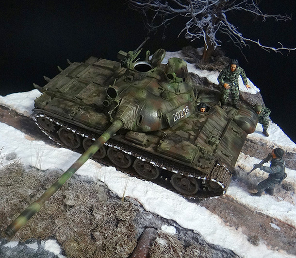 Dioramas and Vignettes: T-55A
