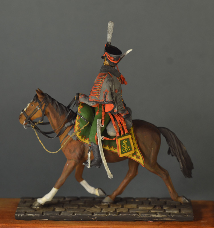 Figures: Hussar, Elisavetgrad regt., Russia, 1813, photo #12