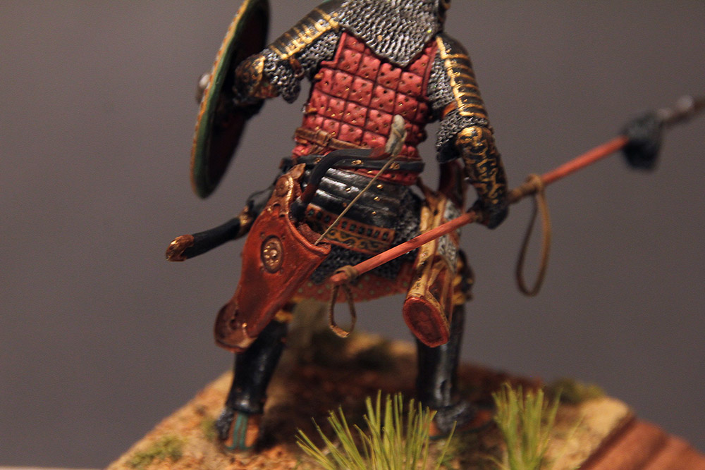 Figures: Noble Golden Horde warrior, XIV cent., photo #8