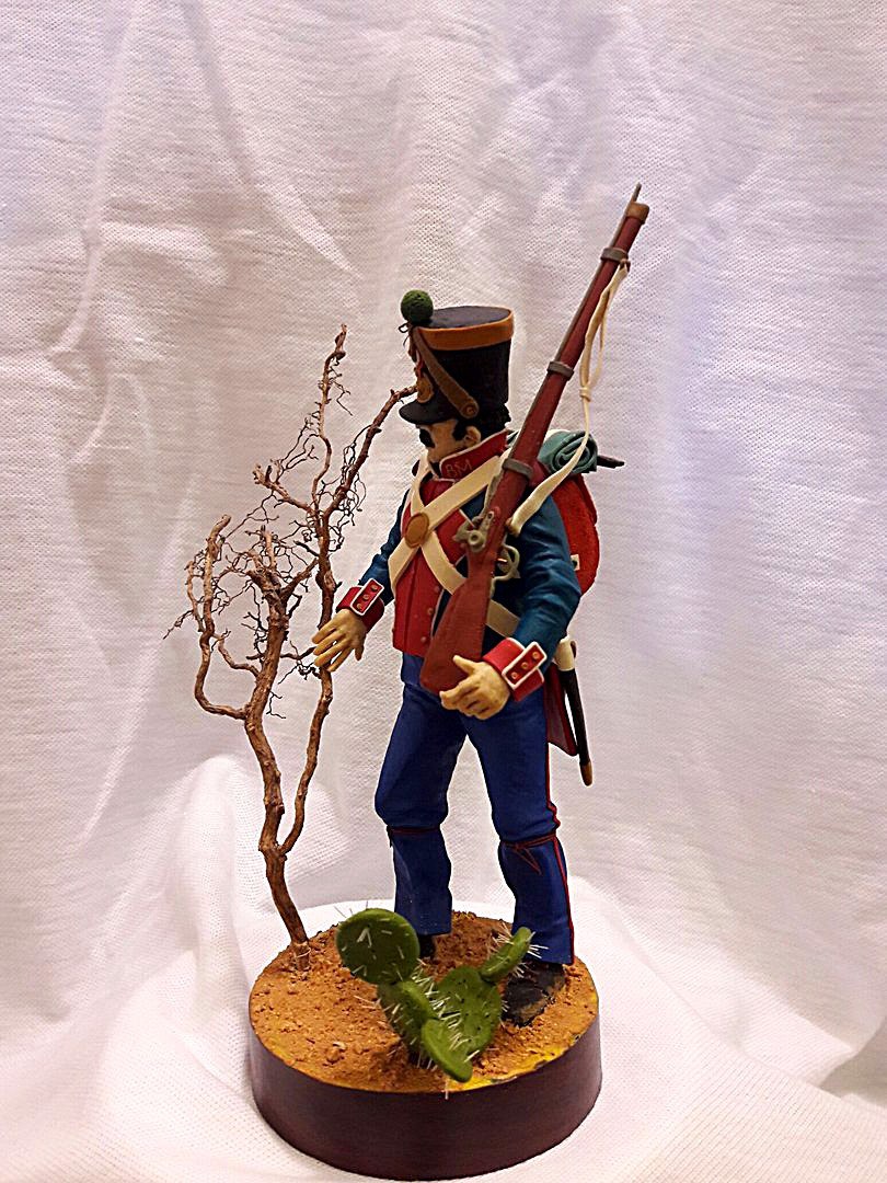 Скульптура: Сержант мексиканского батальона Матаморос, 1836, фото #7